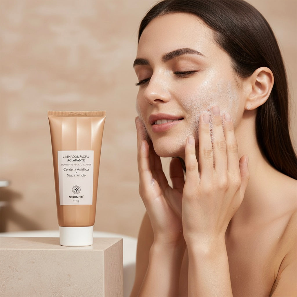 JABON FACIAL CON CENTELLA SERUM 10