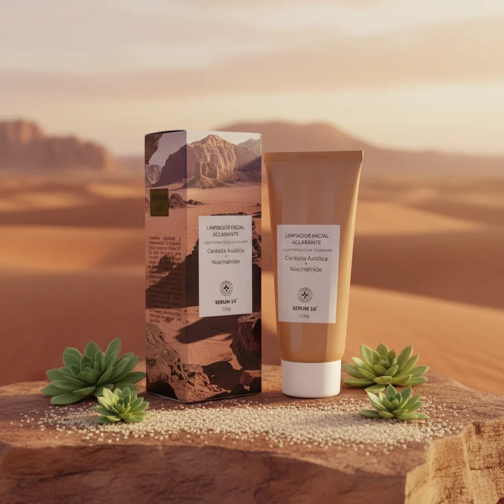 JABON FACIAL CON CENTELLA SERUM 10